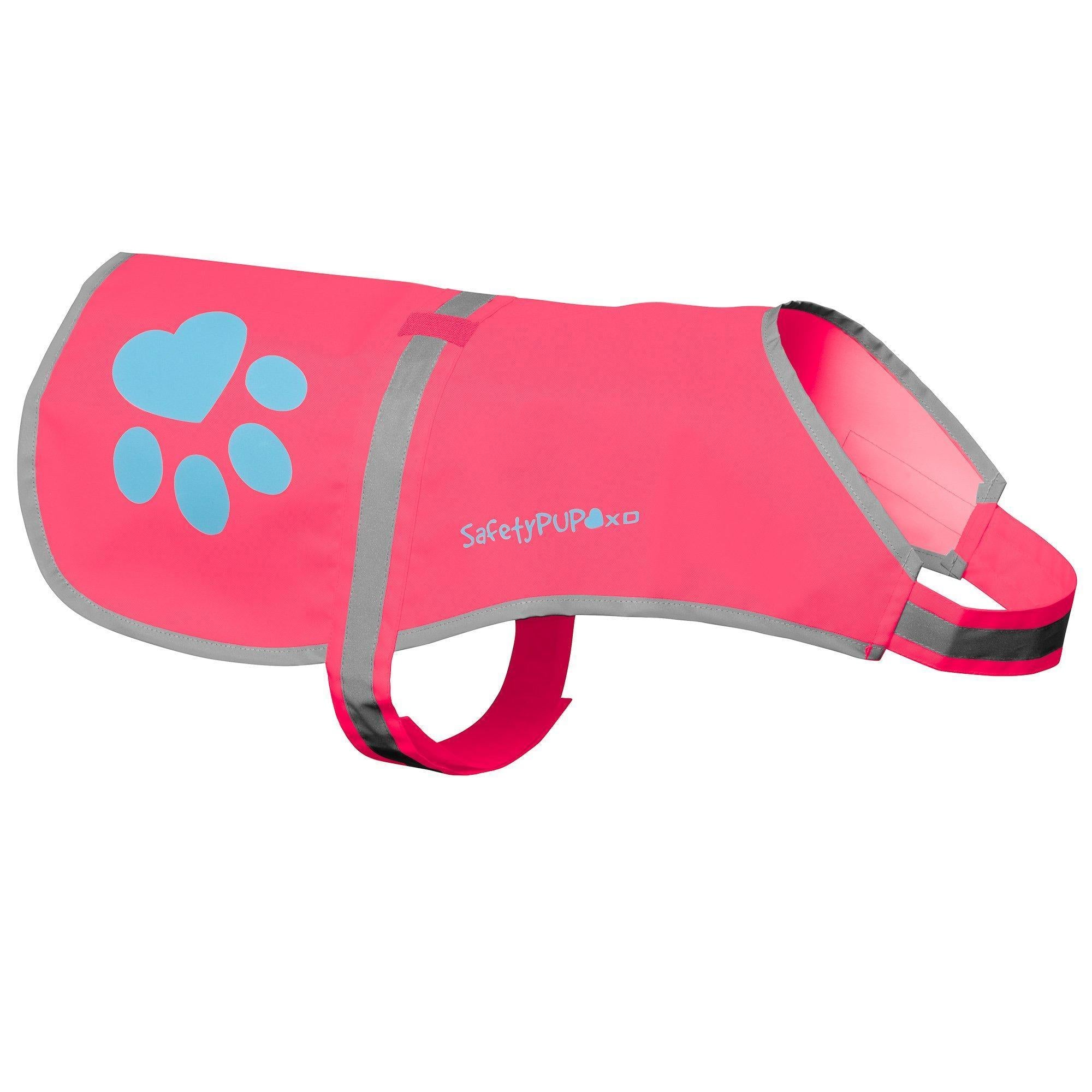 Reflective Dog Vest Hi-Vis L Size 36.75 in Chest x 26 in Neck