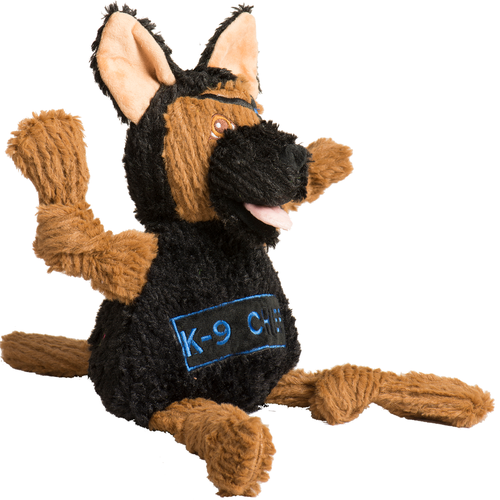 HuggleCause™, Project K-9 Hero, K-9 Chief Knottie® Plush Dog Toy