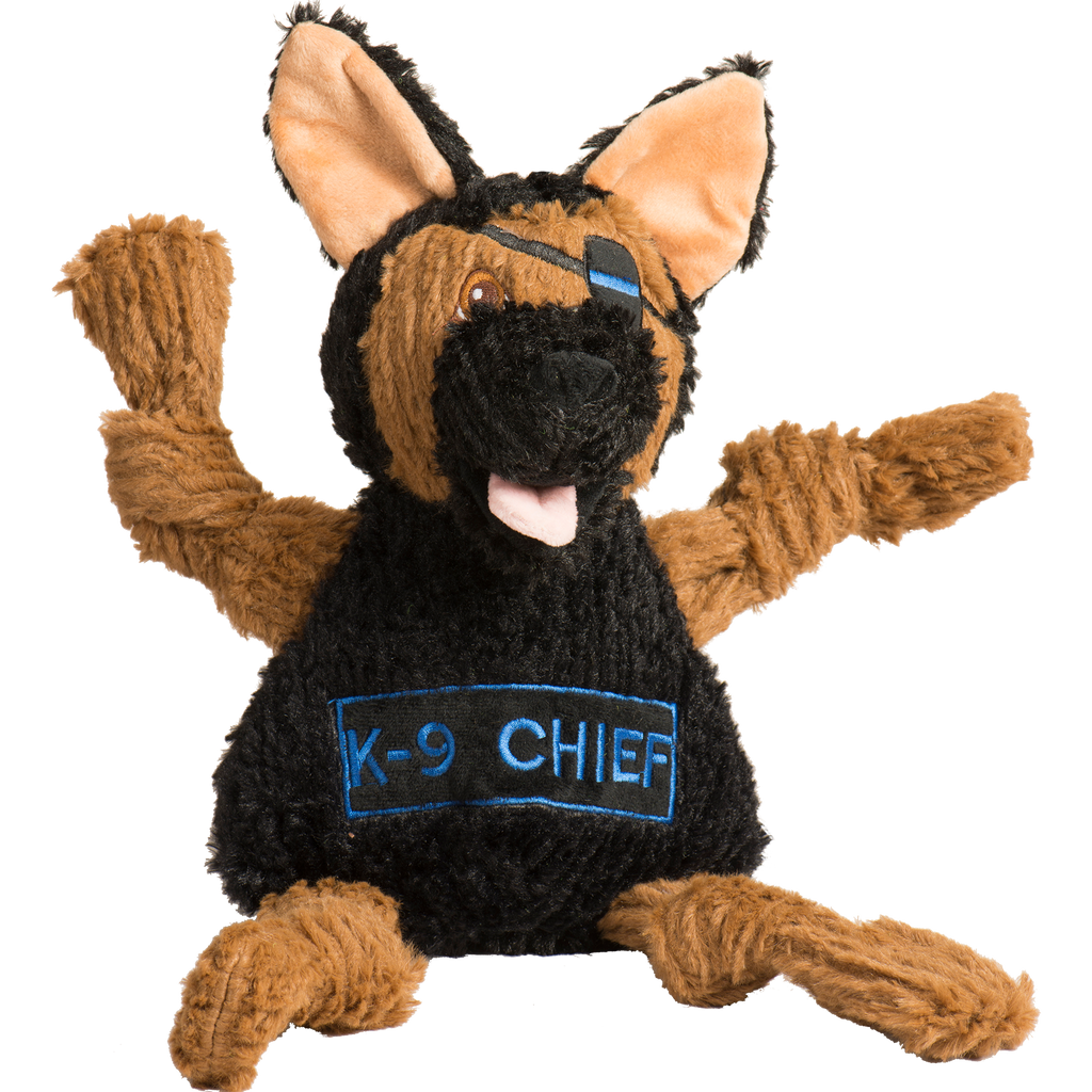 HuggleCause™, Project K-9 Hero, K-9 Chief Knottie® Plush Dog Toy