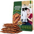Smoked Rawhide Sticks for Dogs Chicken-Wrapped Grain-Free Chews