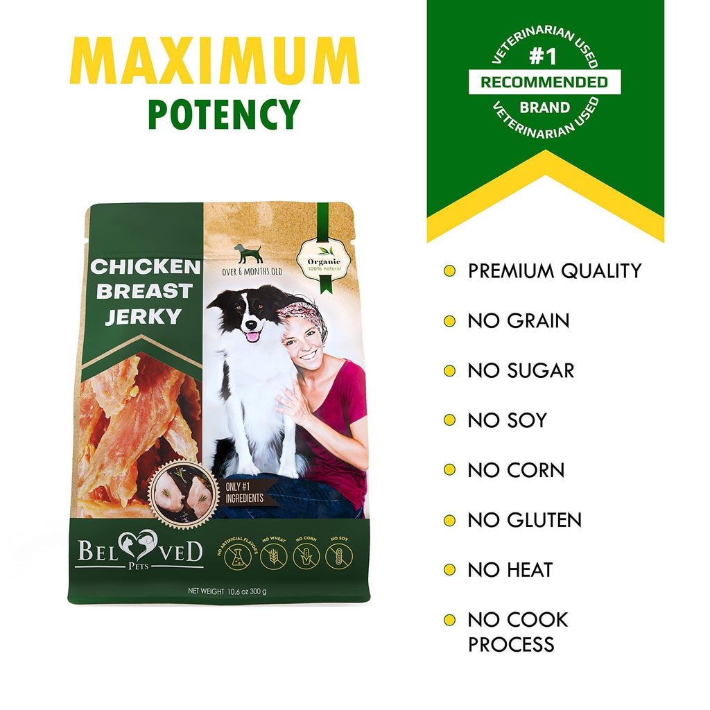 Chicken Jerky Dog Treats Organic