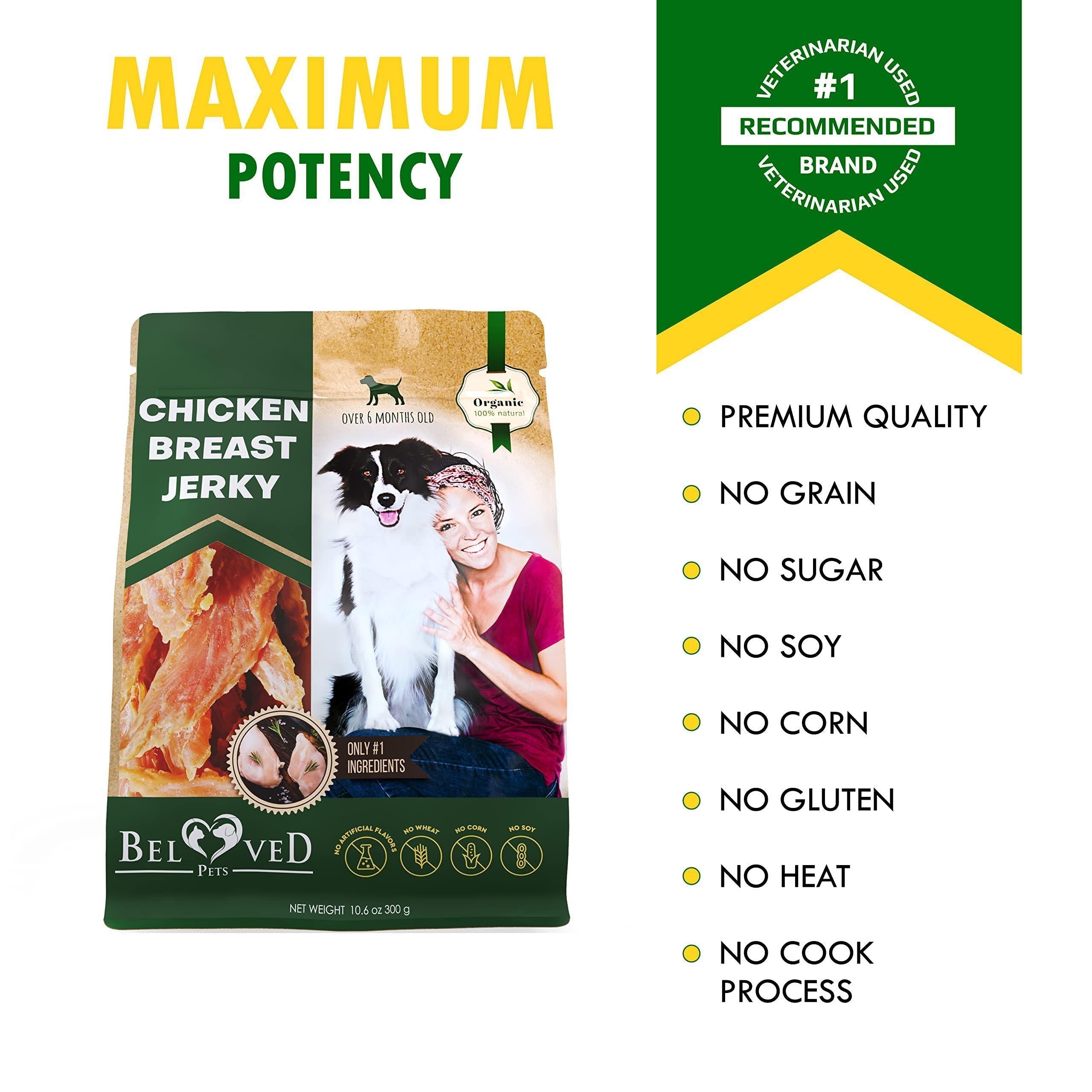 Chicken Jerky Dog Treats Organic