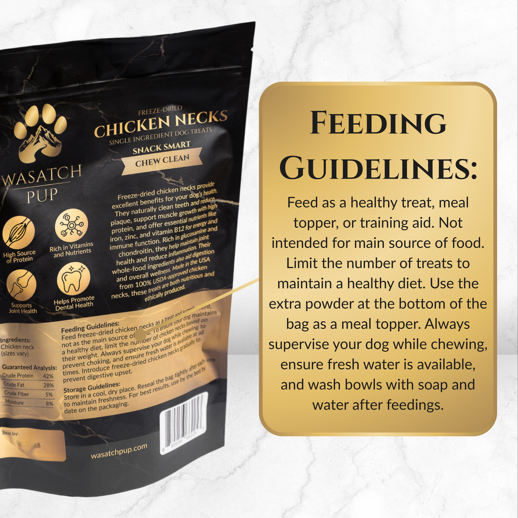 Freeze-Dried Chicken Necks