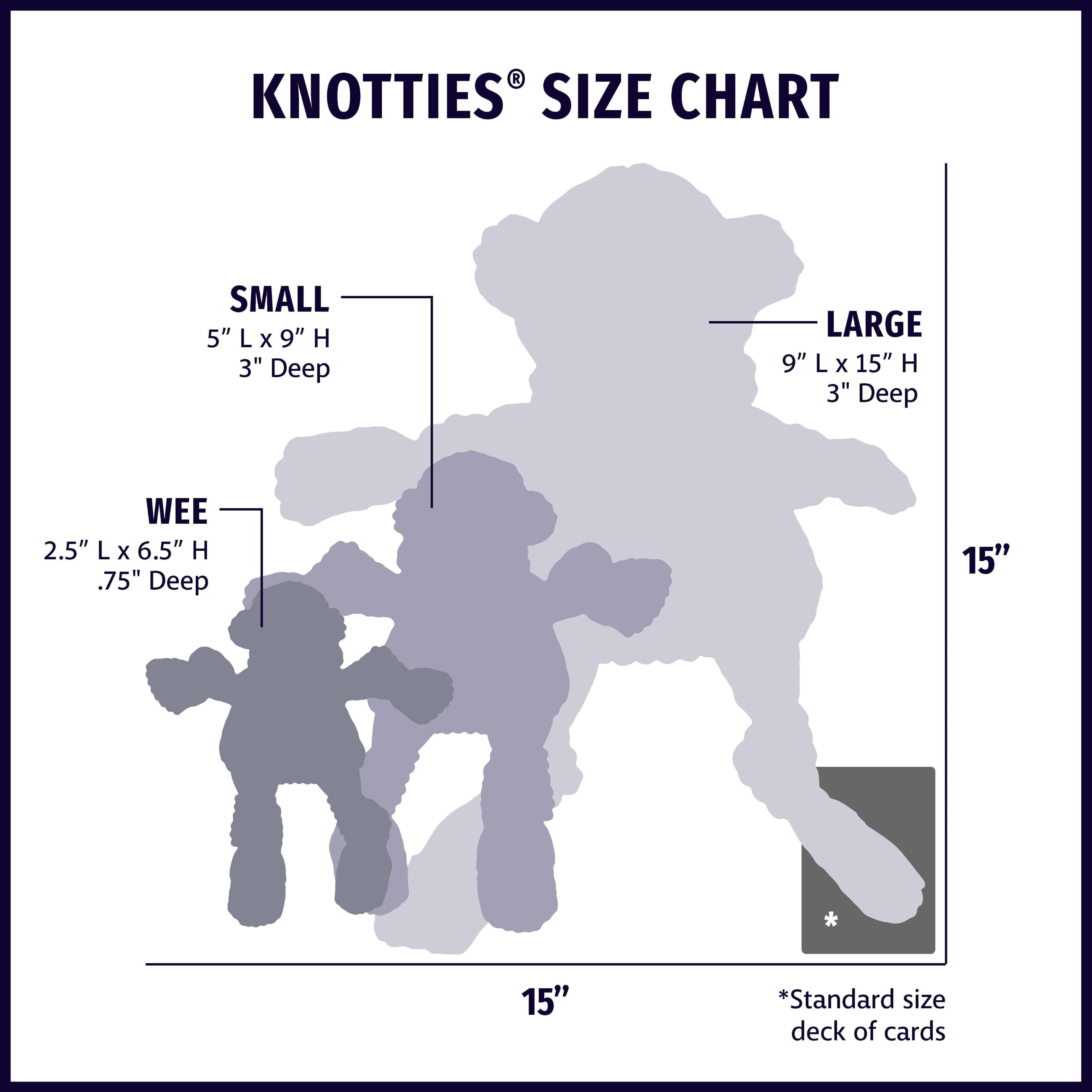 HuggleCause™ Project K-9 Hero, K-9 Mattis Knottie® Plush Dog Toy