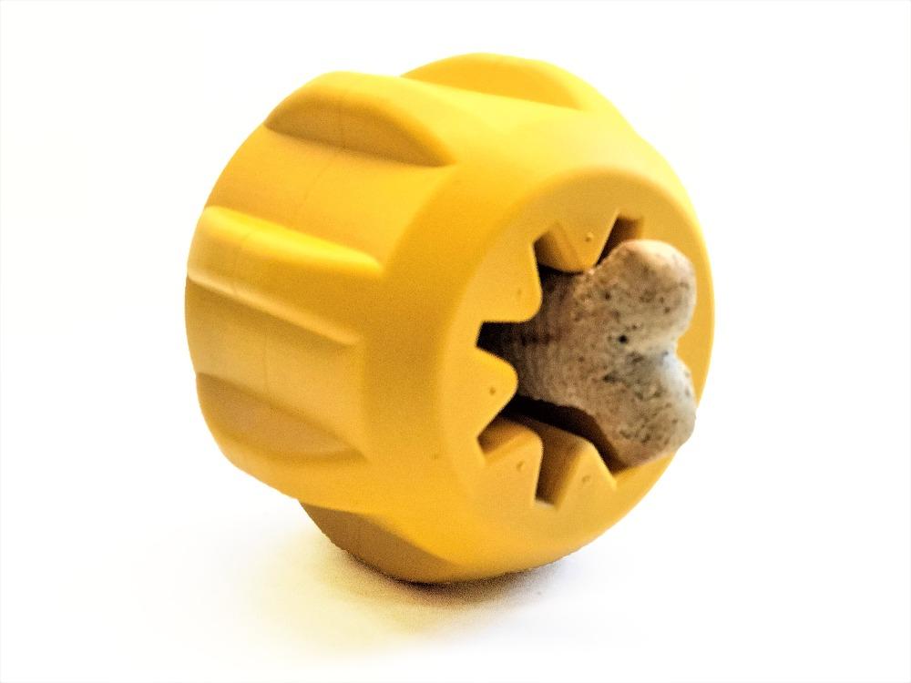 Gear eDispenser - Durable Rubber Yak Chew Holder & Treat Pocket