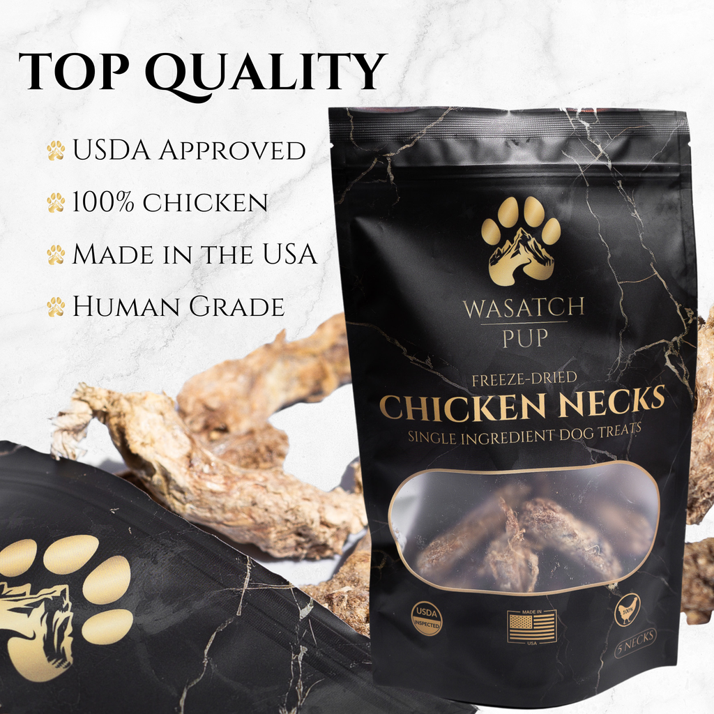 Freeze-Dried Chicken Necks