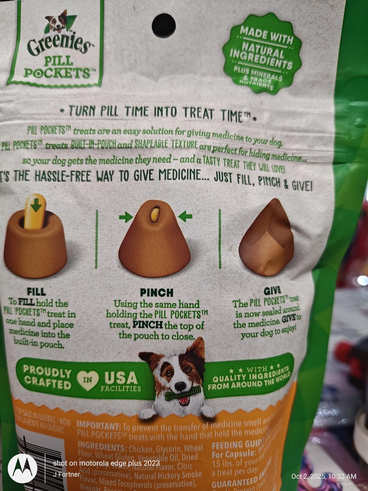 Hide a Tablet Pet Treats  for Dogs , 30 Count (Pack of 1), Chicken Flavor