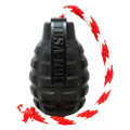 USA-K9 Magnum Grenade - Black Magnum Rubber Chew Toy for Extreme Chewers