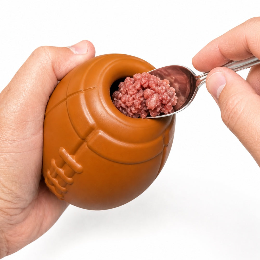 Football Dog Chew Toy & Treat Dispenser