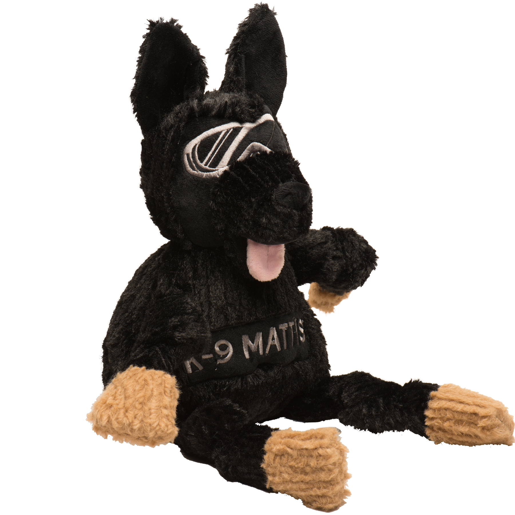 HuggleCause™ Project K-9 Hero, K-9 Mattis Knottie® Plush Dog Toy