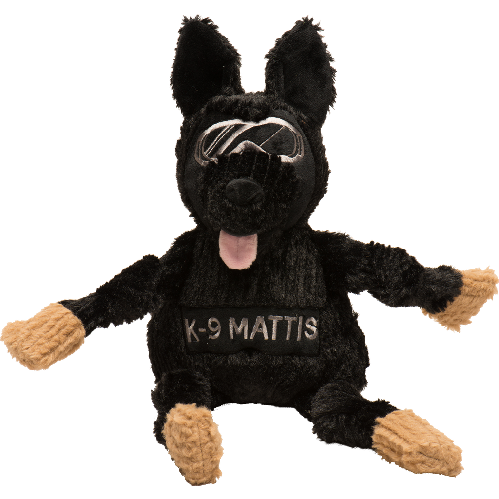 HuggleCause™ Project K-9 Hero, K-9 Mattis Knottie® Plush Dog Toy