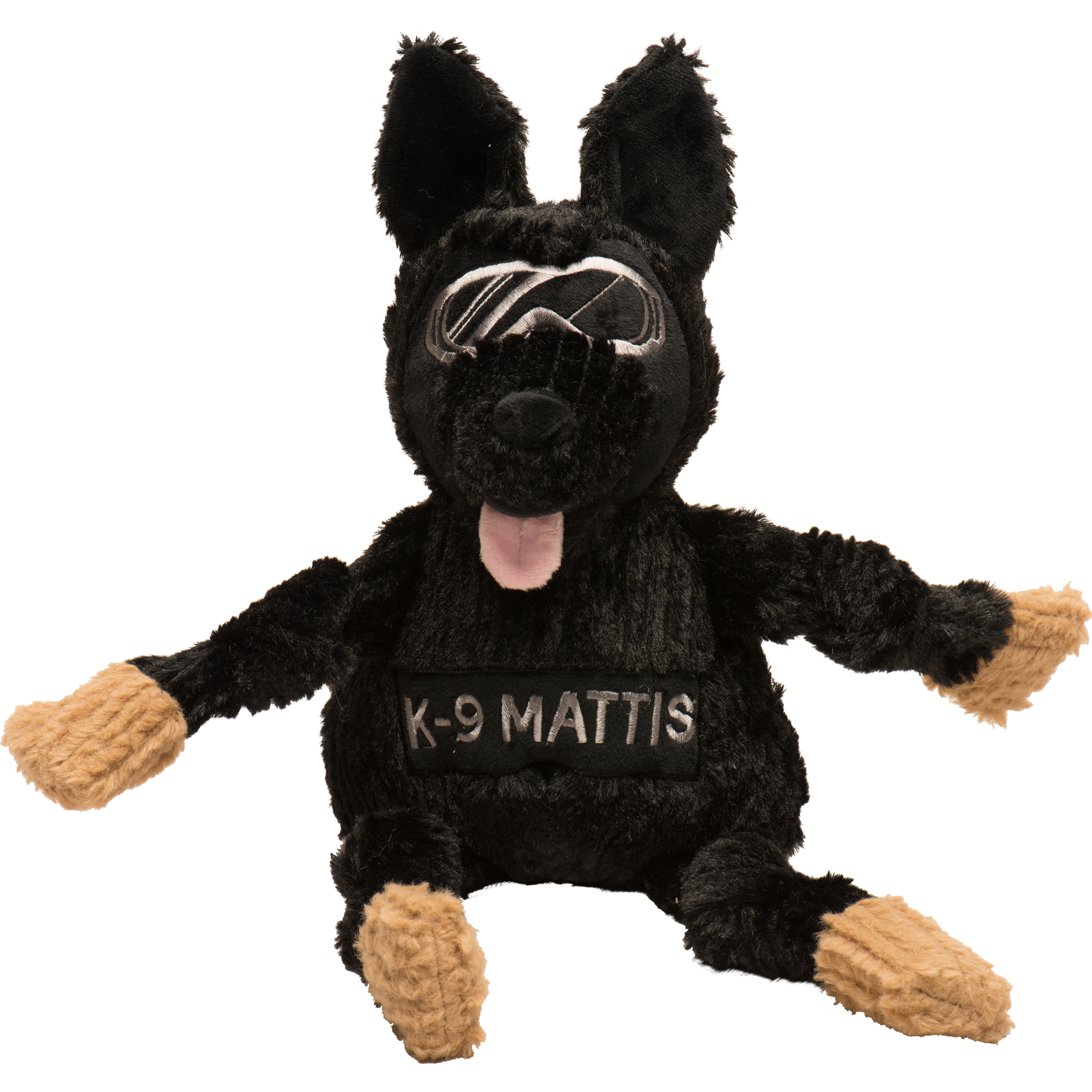 HuggleCause™ Project K-9 Hero, K-9 Mattis Knottie® Plush Dog Toy