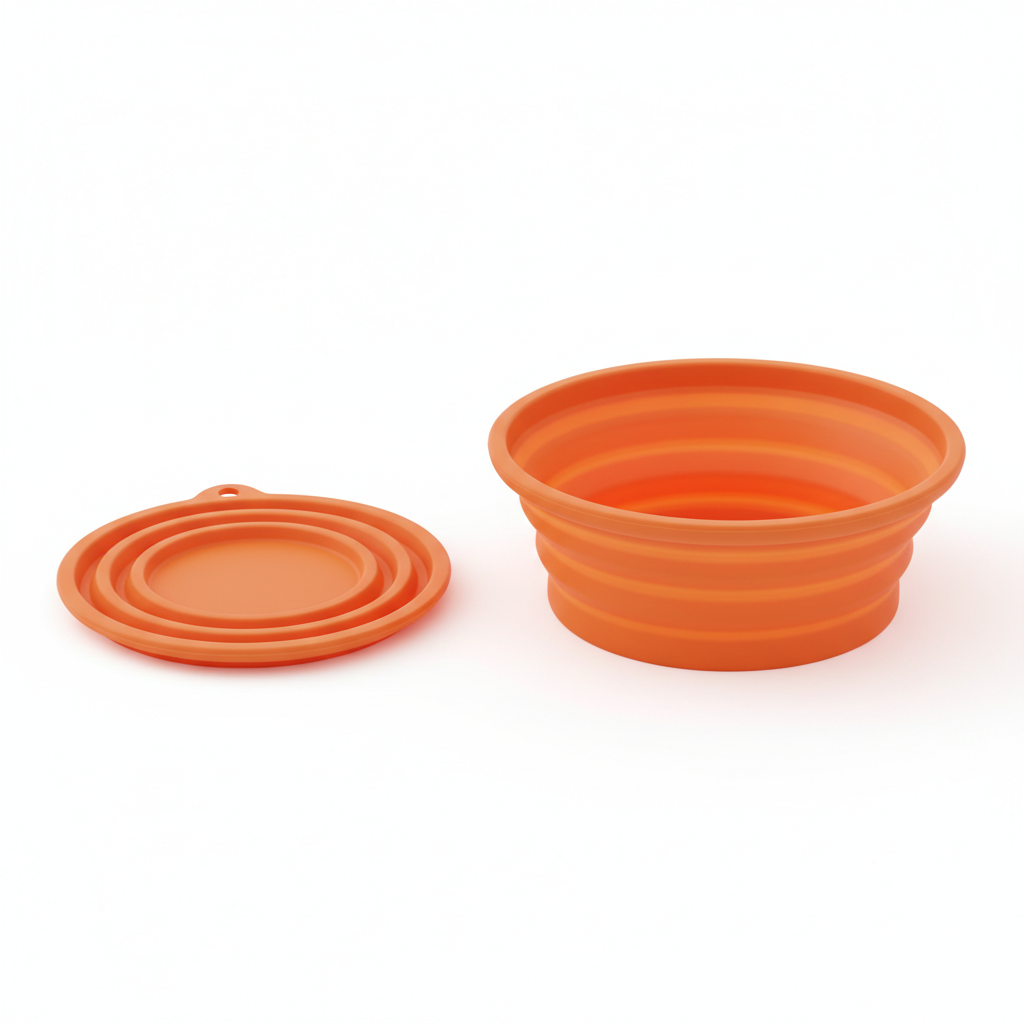 Collapsible Travel Dog Bowl