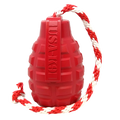USA-K9 Grenade Rubber Dog Chew Toy | K9 Handler Reward Toy