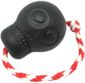 USA-K9 Magnum Skull - Black Magnum Rubber Chew Toy for Extreme Chewers